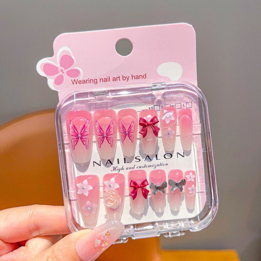 새로운 패션 만화 캐릭터 어린이용 네일 체리 러브 하트 - Nail Art Love 리뷰 및 가격