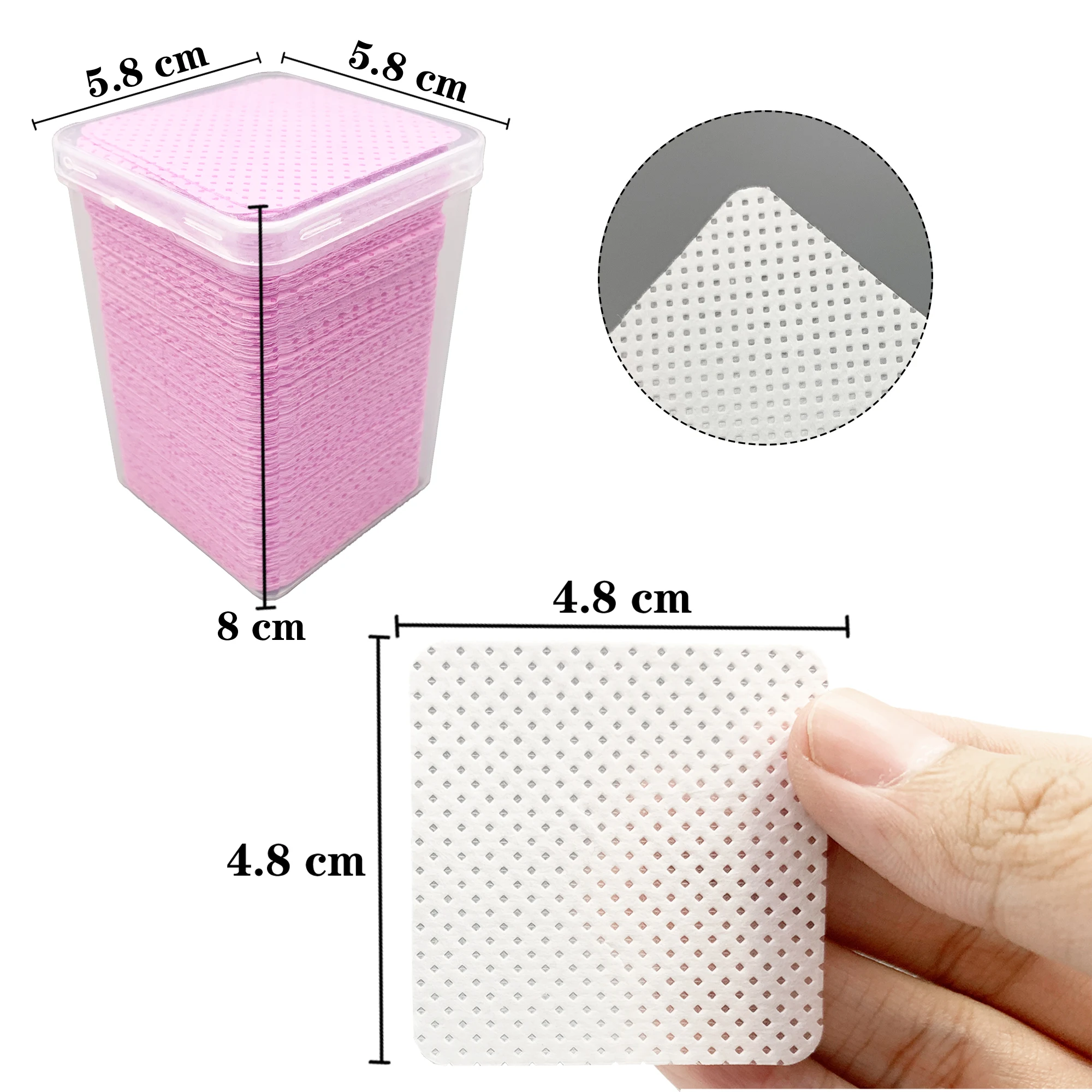 200 개/상자 린트 프리 네일 와이프 속눈썹 연장 접 - Nail Art Extension 리뷰 및 가격