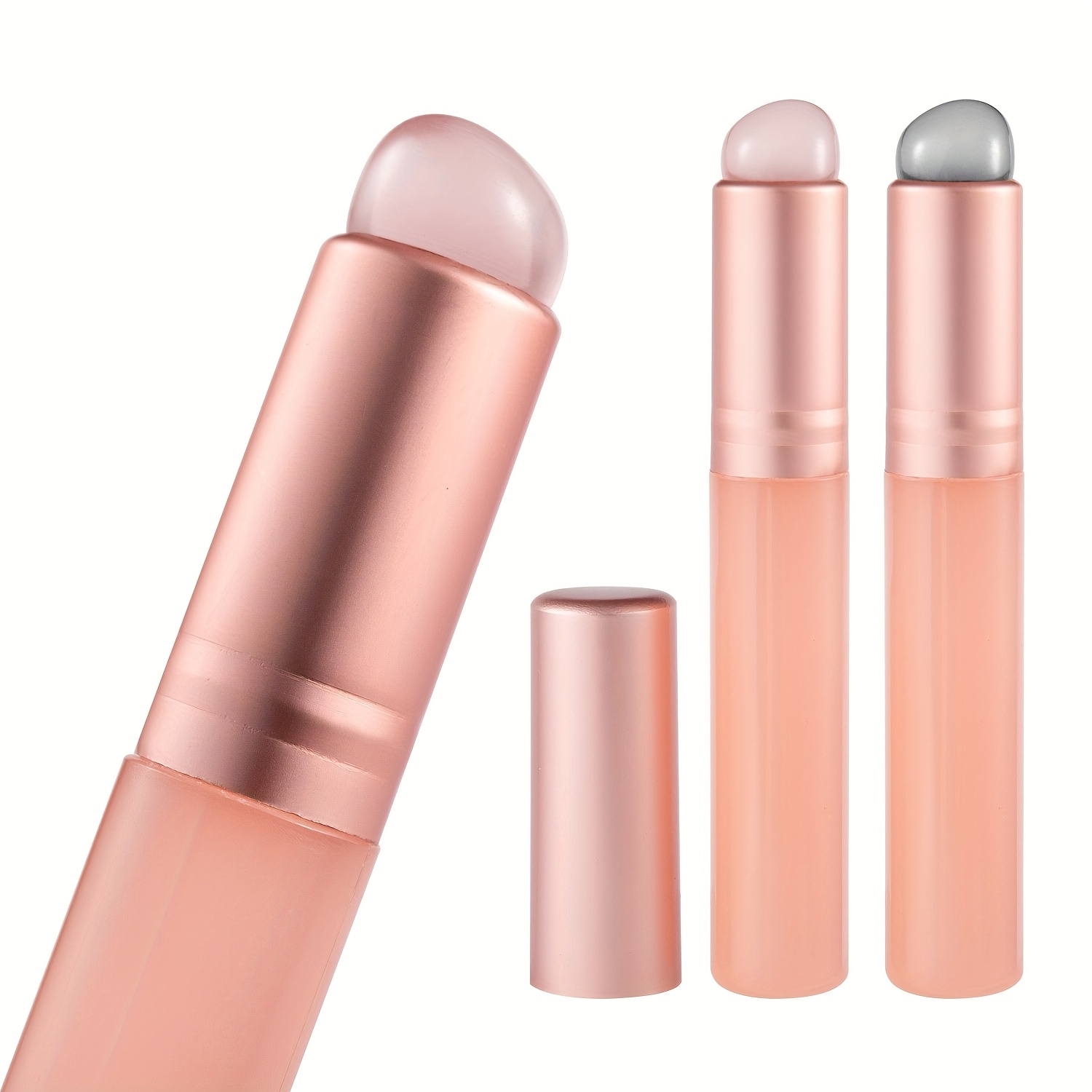 젤리 핑크 실리콘 네일 브러쉬, 재사용 가능, 부드러운 - Nail Art Pink Soft 리뷰 및 가격