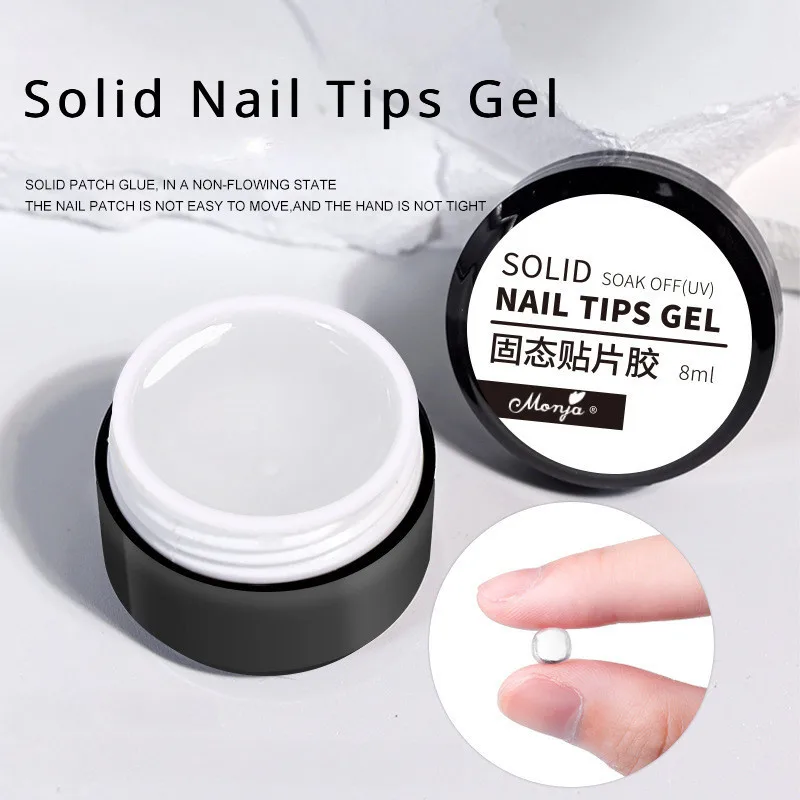 3개/세트 솔리드 네일 팁 젤 솔리드 스티커 네일 팁  - Nail Gel Polish Set 리뷰 및 가격