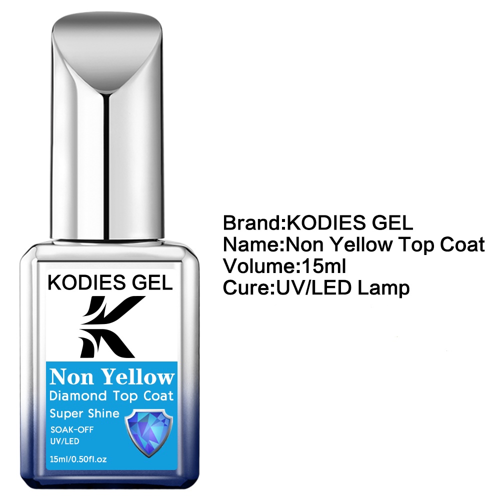 코디스 젤 논옐로우 탑코트 젤 네일 폴리쉬 다이아몬드  - Nail Art Yellow 리뷰 및 가격