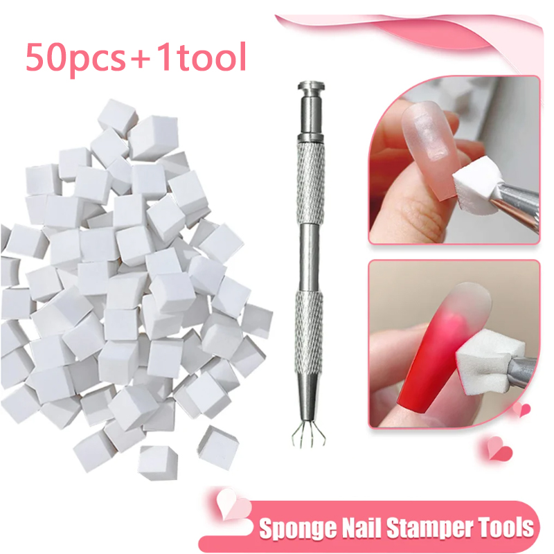 50/150pcs 스폰지 그라디언트 네일 아트 스탬퍼  - Dip Powder Nail 리뷰 및 가격