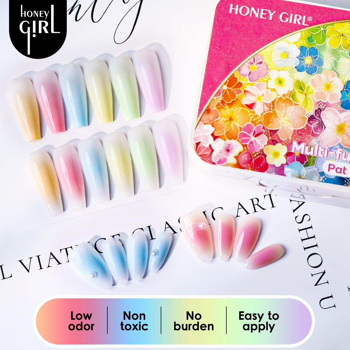 6가지 색상 에어쿠션 팻팅 젤 그라데이션 젤 폴리쉬 세 - Nail Gel Polish Set 리뷰 및 가격
