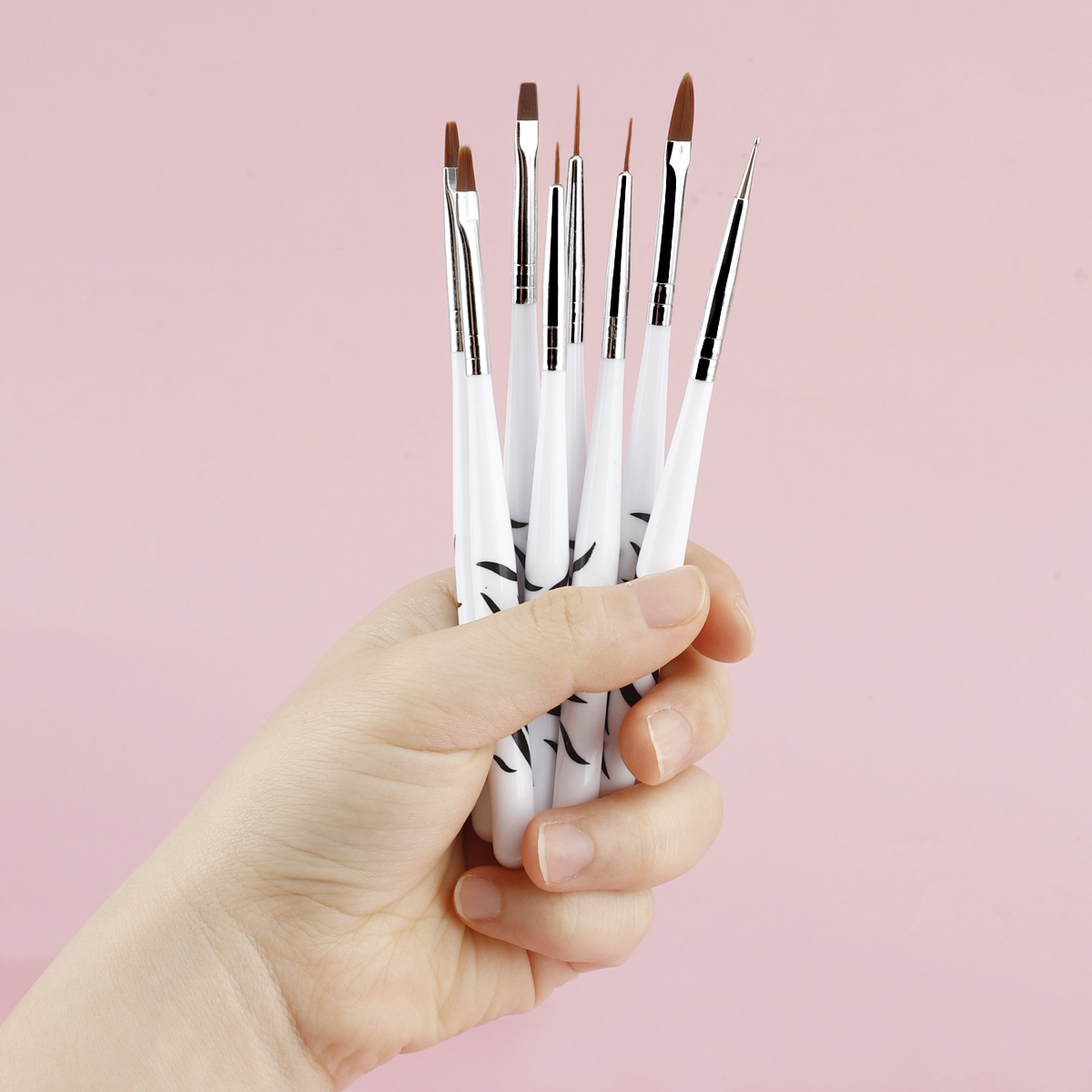 얼룩말 손잡이 네일 브러쉬 세트 (네일 아트 디자인 매 - Nail Art Zebra 리뷰 및 가격