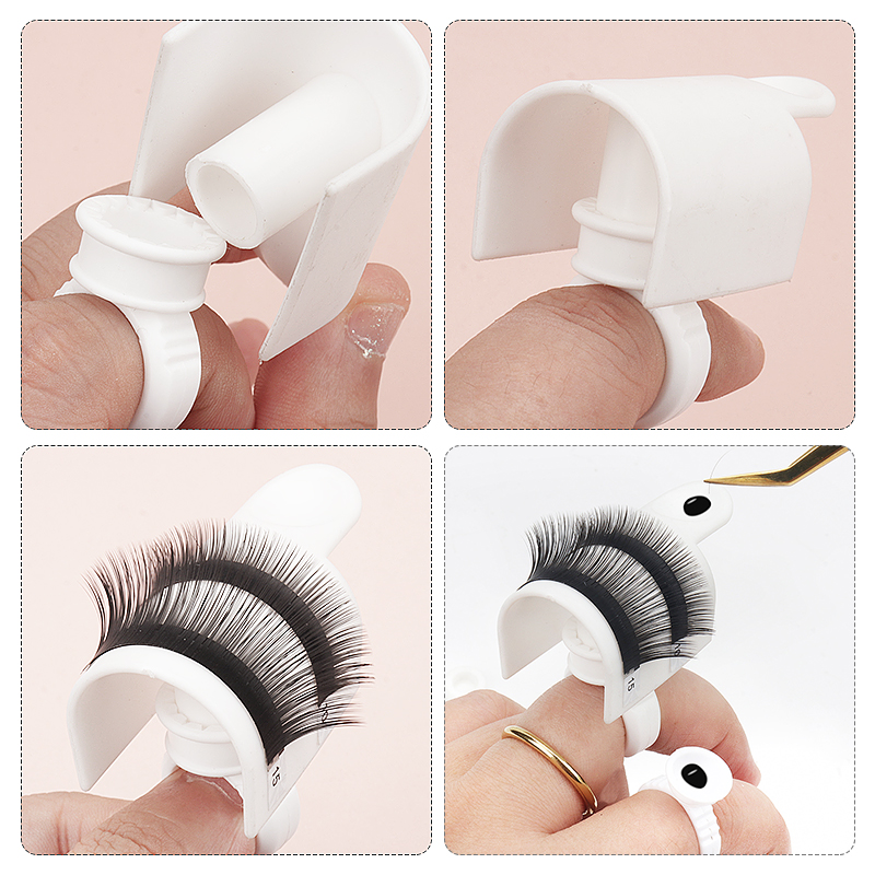 5 개/대 속눈썹 분배기 네일 아트 문신 접착제 팔레트 - Nail Art Extension 리뷰 및 가격