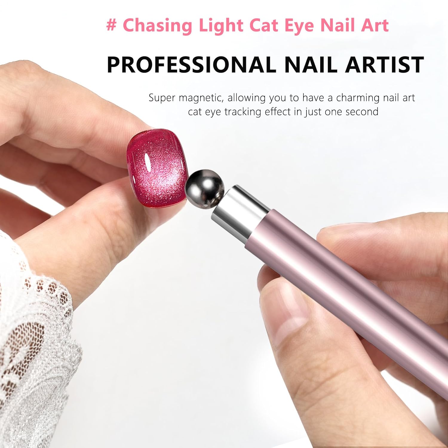 캣아이 마그네틱 볼 네일 마그네틱 스틱 도구 세트 양면 - Nail Gel Polish Set 리뷰 및 가격
