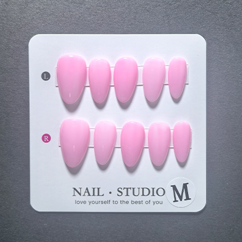 10개입 아몬드 프레스온 네일 수제 화려한 여름 컬러  - Nail Art Yellow 리뷰 및 가격