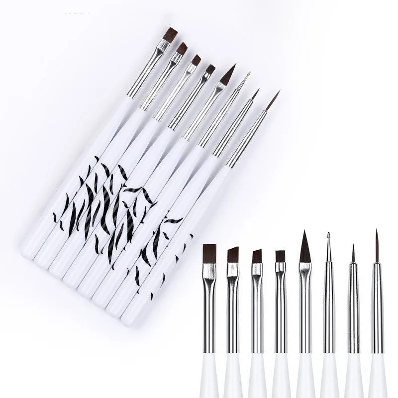 네일 아트 브러쉬 옴브레 브러쉬 UV 젤 네일 폴리쉬  - Nail Gel Polish Set 리뷰 및 가격