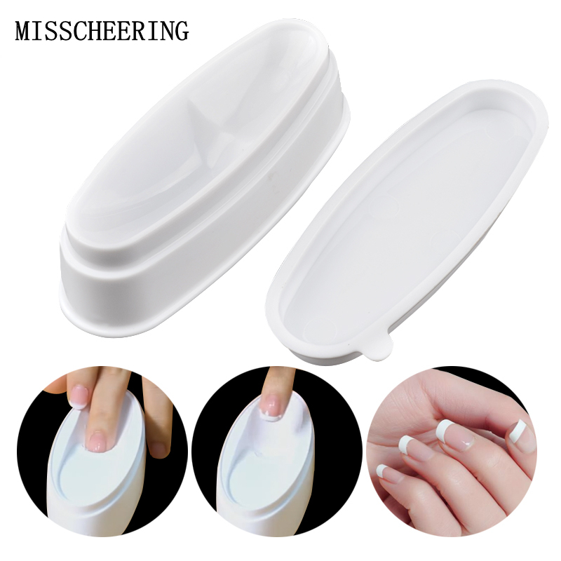 1pcs 파우더 반짝이 먼지 담그기 트레이 네일 아트  - Nail Art France 리뷰 및 가격