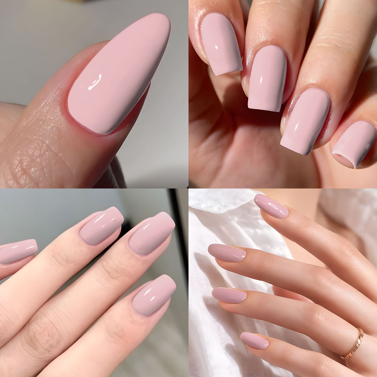 VOKY 네 가지 색상의 누드 핑크 크림 옐로우 젤 네 - Nail Art Yellow 리뷰 및 가격